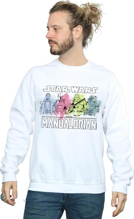 Immagine prodotto Star Wars The Mandalorian Character Pose Felpa Uomo (S)