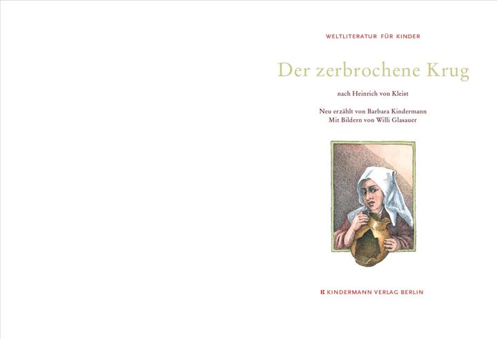 Produktbild Der zerbrochene Krug (Deutsch, Barbara Kindermann, 2011)