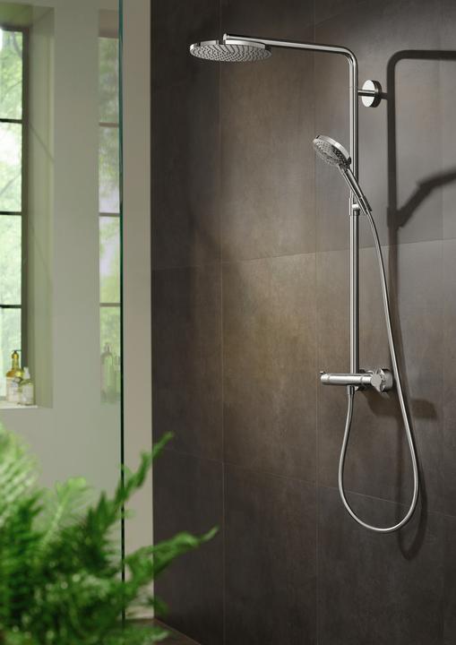 Actual product image hansgrohe HG Showerp RAINDANCE Select S 240 1jet P with Theromostat Ecostat Comfort chrome