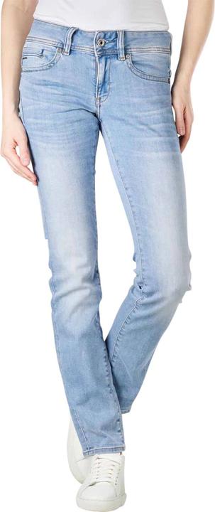 Actual product image G-Star Midge Straight Jeans Light Indigo Aged (W25/L32)