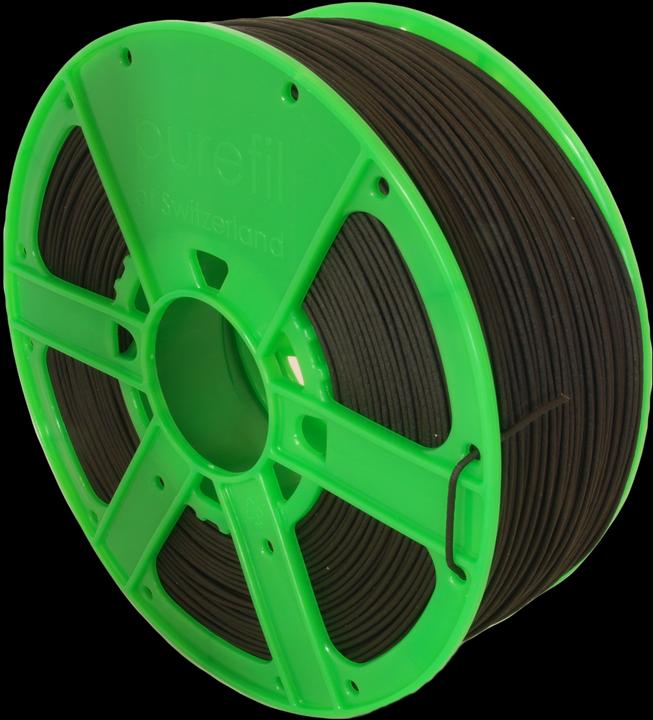 Purefil Filament (PEHD, 1.75 mm, 1000 g, Noir)