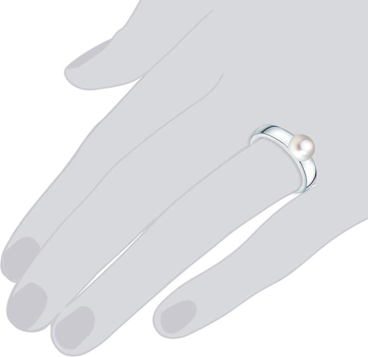 Immagine prodotto Valero Pearls Donna in argento sterling con perle d'acqua dolce coltivate - 2190 (60, 925 Argento)