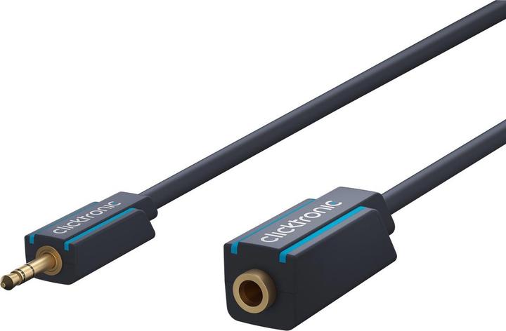 Produktbild clicktronic 3.5mm Verlängerungskabel (3 m, 3.5mm Klinke (AUX))