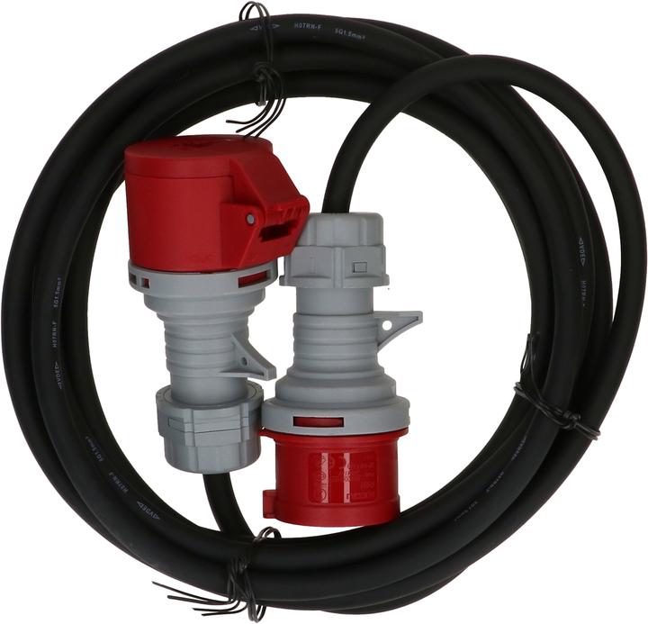 Produktbild Max Hauri Verlängerungskabel CEE 5P 1.50 16A 400V 5 m (5 m, CEE 16/5)