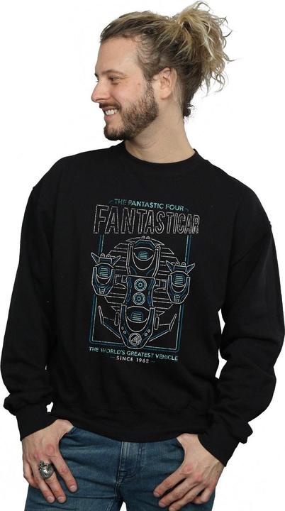 Produktbild Fantastic Four Fantasticar Neon Sweatshirt (XL)