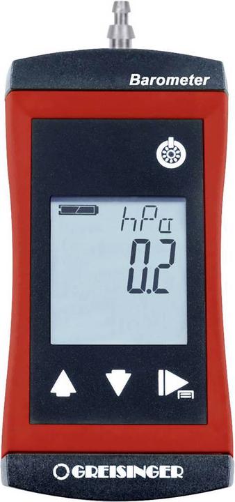 Greisinger Druck Messgerät Vakuum / Barometer mit Druckanschluss G1114