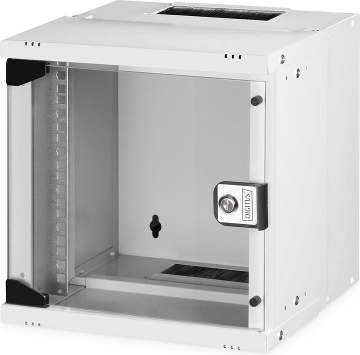 Digitus 10" 6HE Wandgehäuse, SOHO PRO 324 x 316 x 298 mm, grau (6 HE, 10 Zoll Rack)