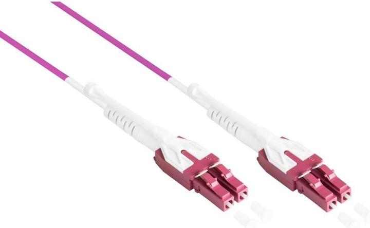 Produktbild Varia SO-37749 - Patchkabel LWL Duplex OM4 (Multimode, 50125) LCLC,UNIBOOT, 2m (2 m)