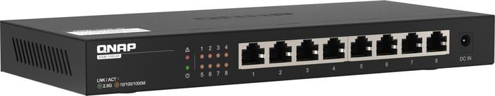 Produktbild QNAP QSW-1108-8T, 8-Port 2,5GbE Switch (8 Ports)