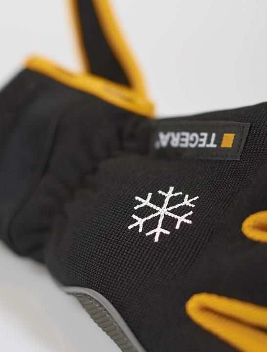 Produktbild Tegera Ejendals 9122, Workshop gloves, Black, Grey, Yellow, Adult, Adult, Scratch resistant, Nylon (8)