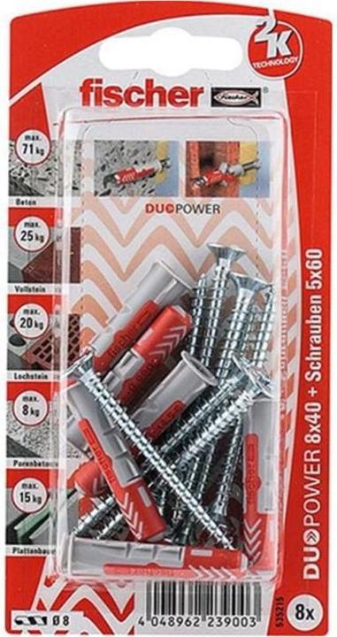 Produktbild Fischer Duopower (8 Stk.)