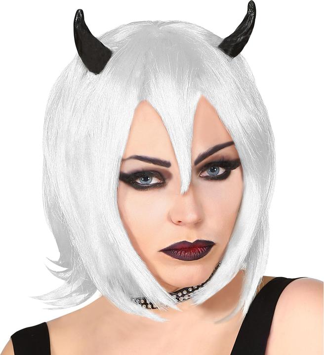 Produktbild Magni Widmann 04457 - Perücke Teufel, Cosplay, Gothic, Motto-Party, Karneval, Halloween