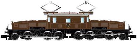 Produktbild Hornby SBB Krokodil Ce 6/8II braun (Spur N)