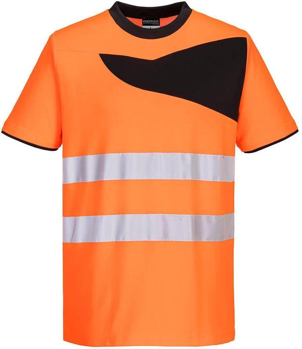 Portwest PW2 TShirt hohe Sichtbarkeit Sicherheit
