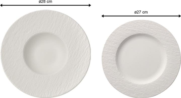 Produktbild Villeroy & Boch Teller-Set Manufacture Rock (2 Stück)