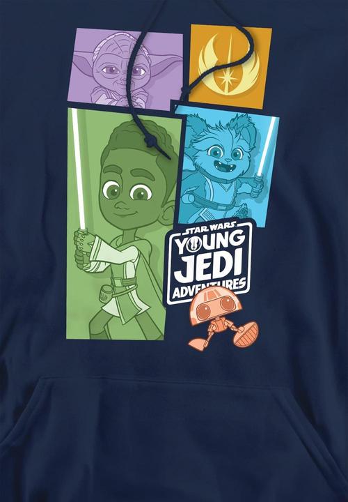 Image du produit Star Wars - Sweat à capuche YOUNG JEDI ADVENTURE - Homme (L)