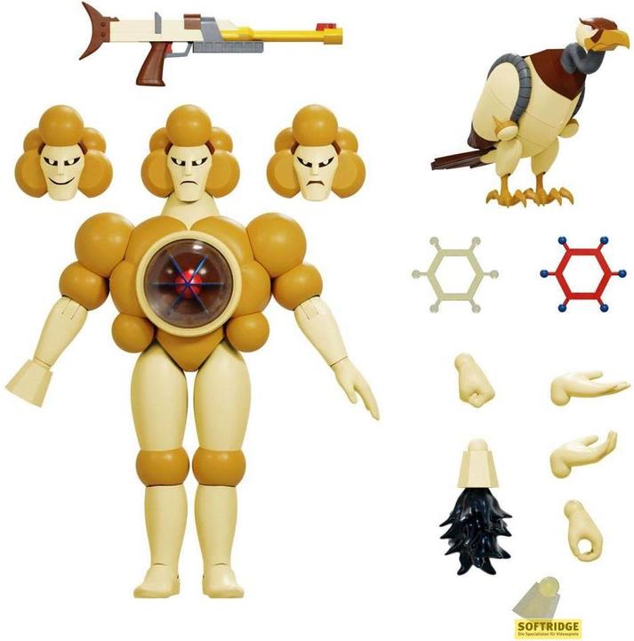 Super7 SilverHawks figurine Ultimates Mo-Lec-U-Lar 18 cm
