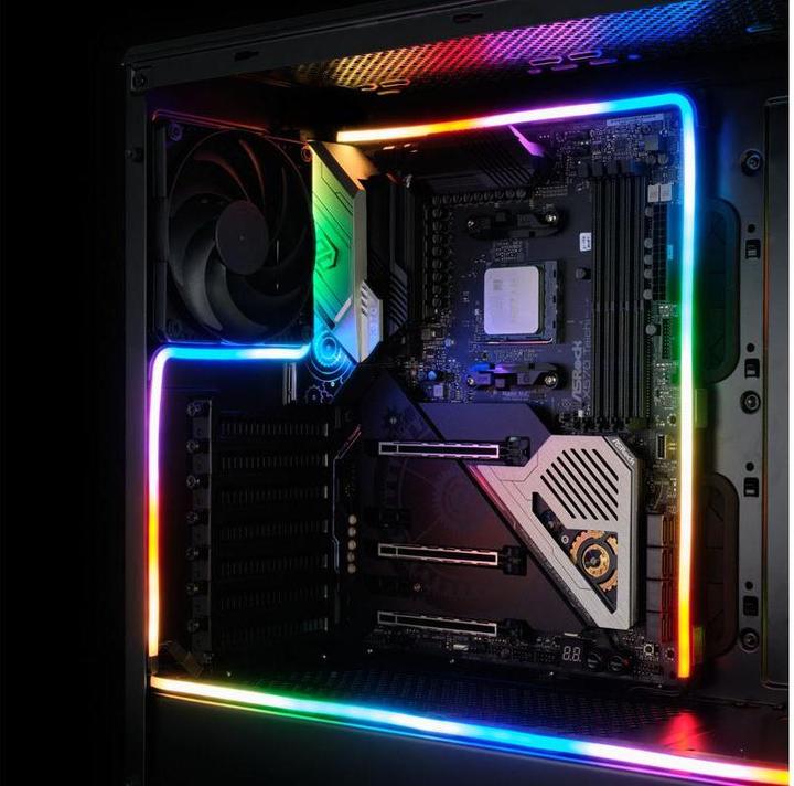 Produktbild Phanteks PC LED Streifen Neon Digital Strip Combo Set (RGB)