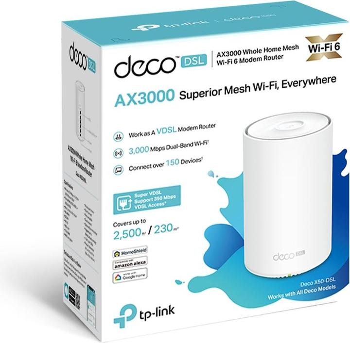 Productafbeelding TP-Link AX3000 VDSL Whole Home Mesh WiFi 6 Router