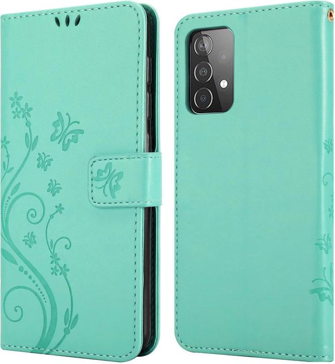 Immagine prodotto Cadorabo Custodia Flower Book (Samsung Galaxy A52, Samsung Galaxy A52s 5G, Samsung Galaxy A52 5G)