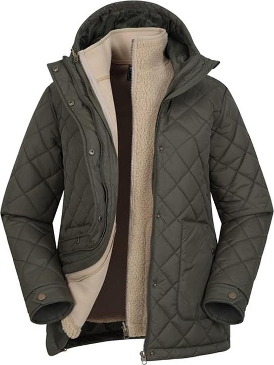 Mountain Warehouse Nebraskan Steppjacke 3 in 1