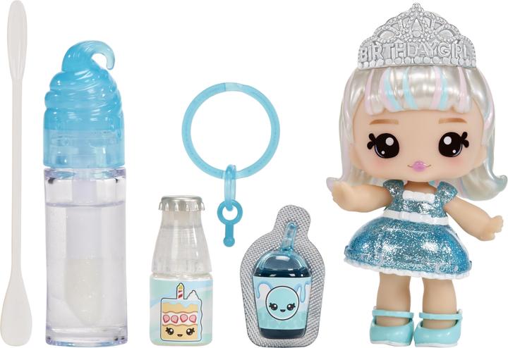 Actual product image MGA Yummiland Lipgloss Doll- Callie Birthday Cake