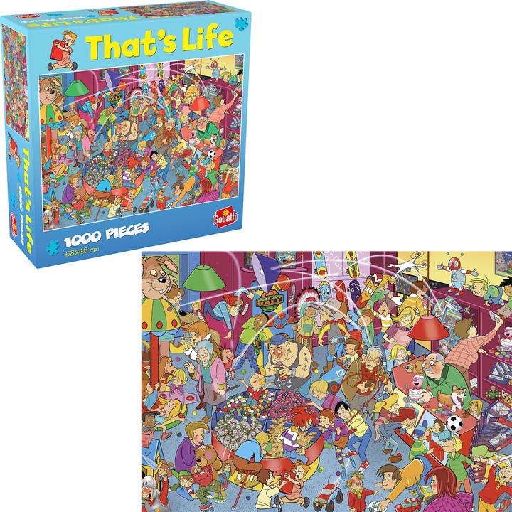 Image du produit Goliath Toys Puzzle That's Life Magasin de (1000 pièces)