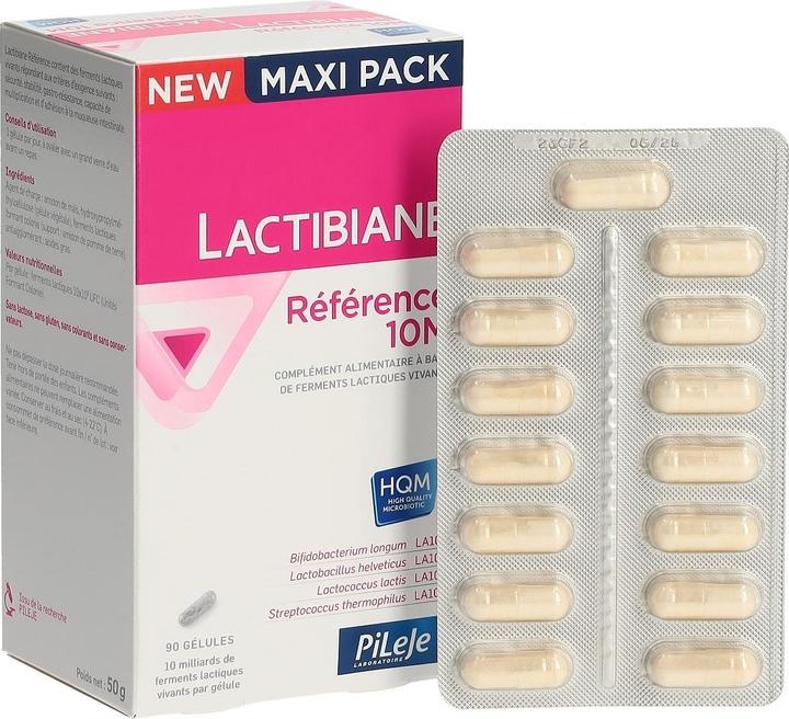 Image du produit Lactibiane Référence 10M (90 pièce(s), Capsules, 93 g)