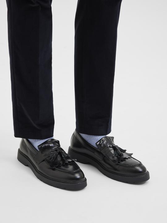 Image du produit Selected Homme Chaussures basses en cuir Kiltie (43)