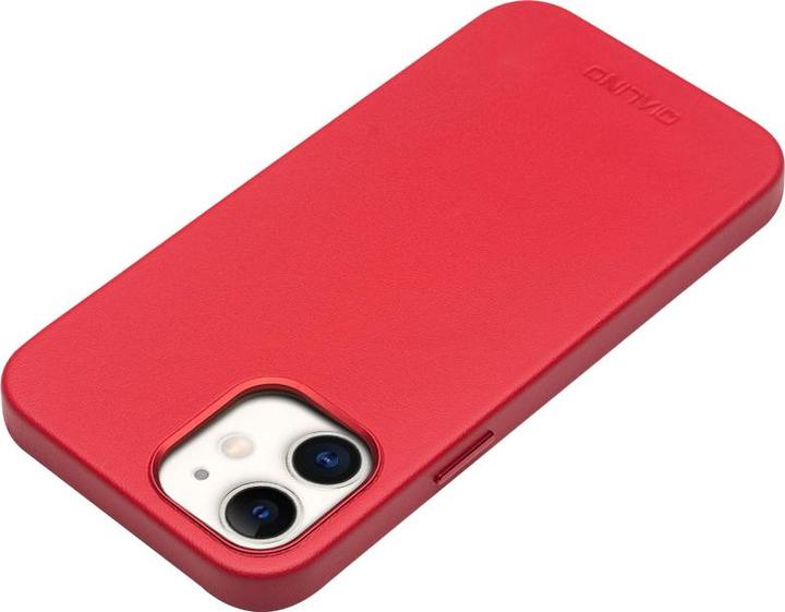 Image du produit QiAlino Coque cuir véritable (compatible MagSafe) (Realme 12 Pro+, Apple iPhone 12)