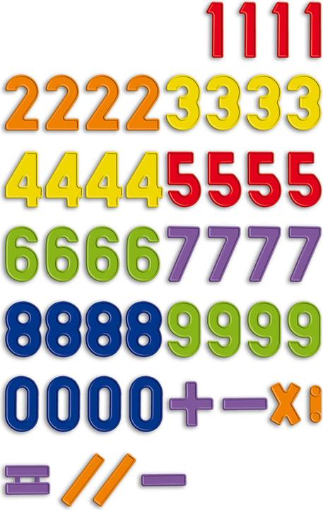 Actual product image Quercetti Magnetic numbers (1 x)