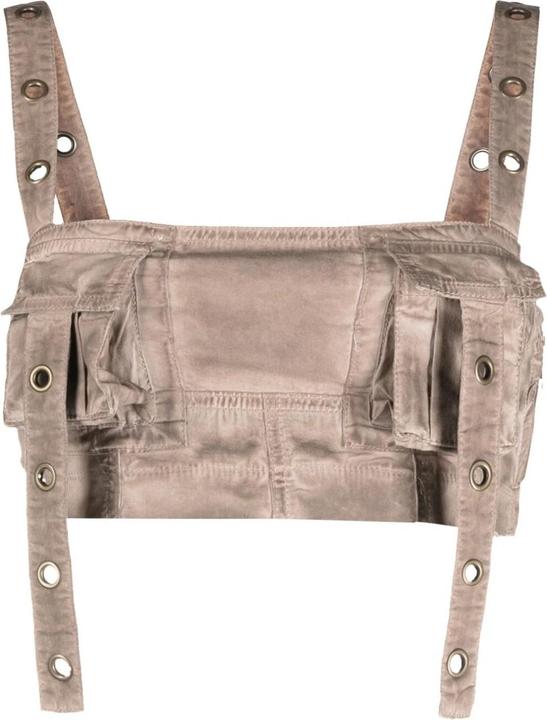 Blumarine Top Con Tasche (44)