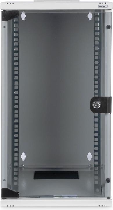 Produktbild Digitus Wandgehäuse 254 mm (10") - 312x300 mm (BxT) (12 HE, 10 Zoll Rack)