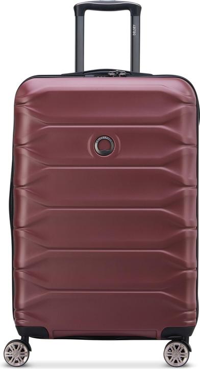 Delsey Meteor 4 Rollen Trolley 68 cm mit Dehnfalte (76 l, M (50 - 90l))