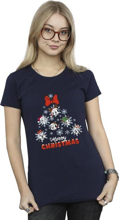 Immagine prodotto Disney Mickey Mouse And Friends Christmas Tree Maglietta Donna (XL)