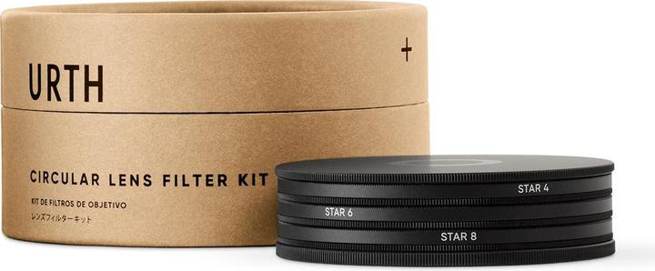Immagine prodotto Urth Kit di filtri obiettivo Star a 4 punti, 6 punti e 8 punti da 82 mm