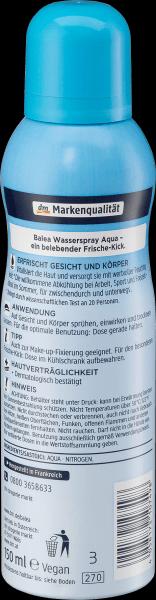 Actual product image dm Balea Wasserspray Aqua (Body cream, 150 ml)