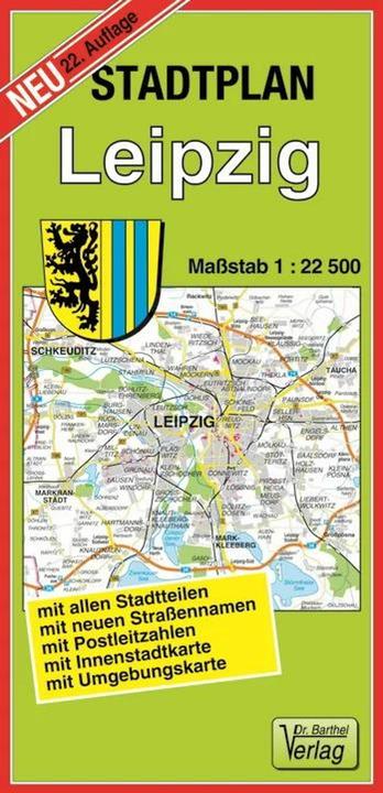 Produktbild Doktor Barthel Stadtplan Leipzig