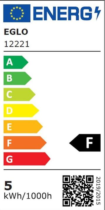 Energie-Label EGLO Leuchtmittel (E27, 4.90 W, 500 lm, 1 x, F)