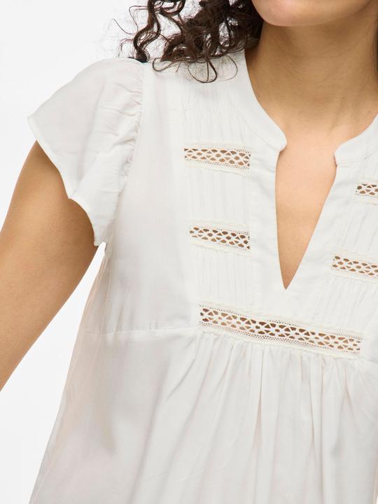 Actual product image Vila VIVISIA V-Ausschnitt Oberteil mit angeschnittenen Ärmeln (34)