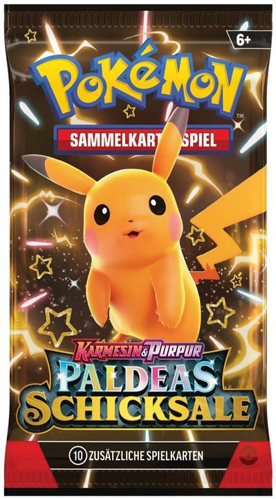 Actual product image Pokémon Paldean Fates (German, Booster Pack)