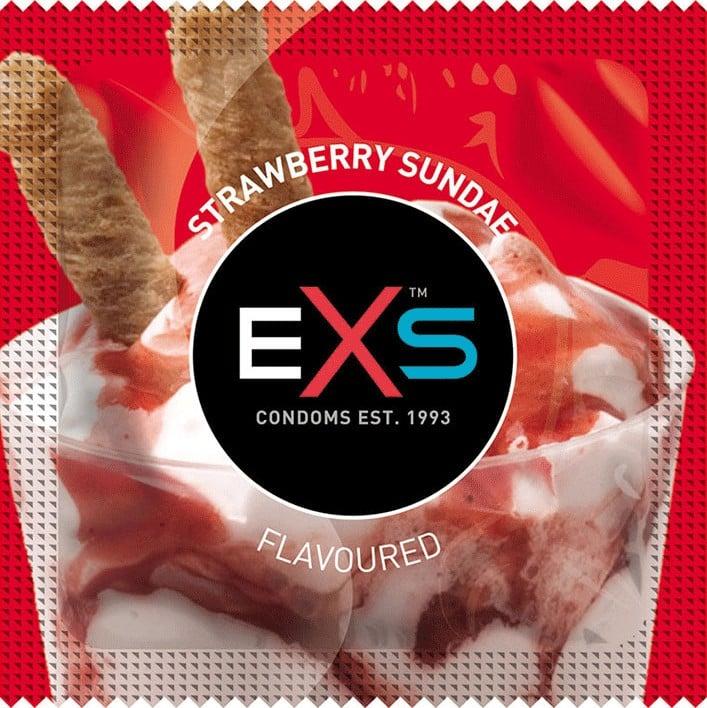Actual product image EXS Condoms Mixed Flavoured 12 pack (12 pcs.)
