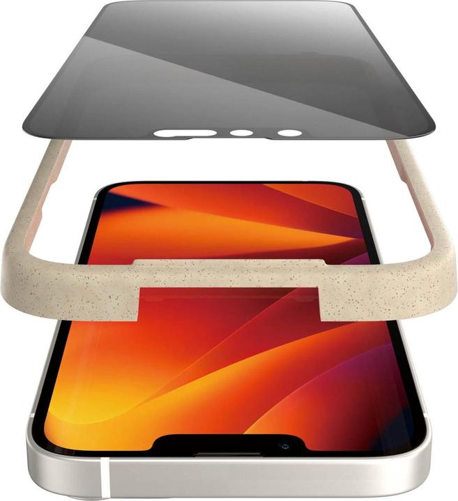 Actual product image PanzerGlass Ultra-Wide Fit Privacy (1 Piece, Apple iPhone 13, Apple iPhone 13 Pro, Apple iPhone 14)