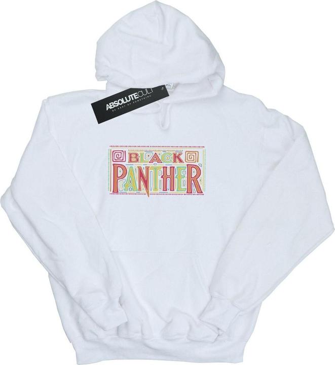 Immagine prodotto Black Panther Tribal Logo Felpa con Cappuccio Ragazzi (152, 158)