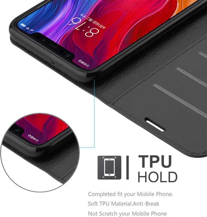 Produktbild Cadorabo Book mit Standfunktion Cover (Xiaomi Mi 8)
