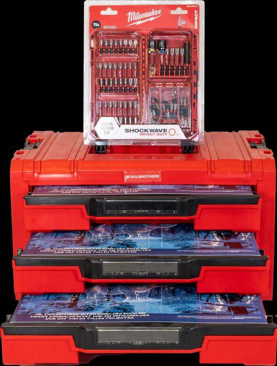 Actual product image Tool Brothers Rhino - Limited Red Milwaukee Edition
