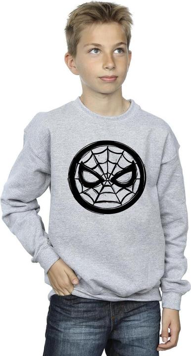 Actual product image Boys Spider-Man Chest Logo Sweatshirt (140, 146)