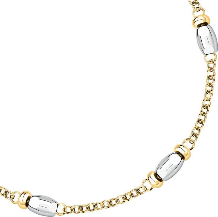Produktbild Morellato Stylish bicolor bracelet with beads Colori SAXQ17 (19 cm, Edelstahl)