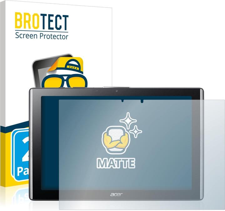 Image du produit BROTECT Film de protection antireflet Protection d'écran mat (2 pièce(s), Iconia One 10 B3-A40)