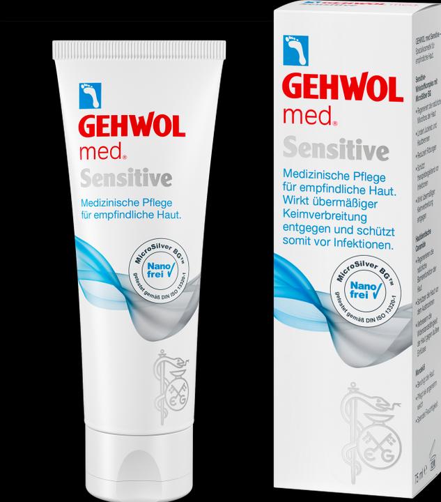 Produktbild Gehwol med Sensitive (Fusscrème & Fussgel, 125 ml)